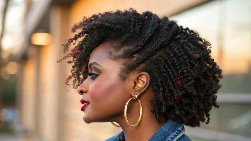 It is featured image on Peekaboo Highlights for Black Women'
