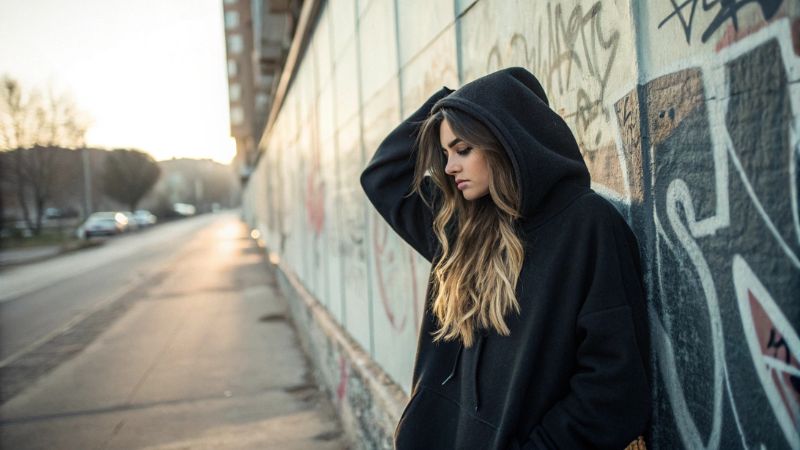 It is image on Hoodie Hairstyle.
