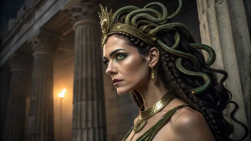 It is image on Medusa Hair Ideas.