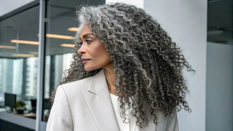 It is image on Grey Hair Color Ideas for Women.