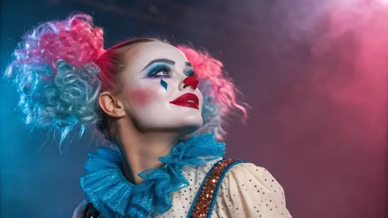 It is image on Clown Hairstyles.