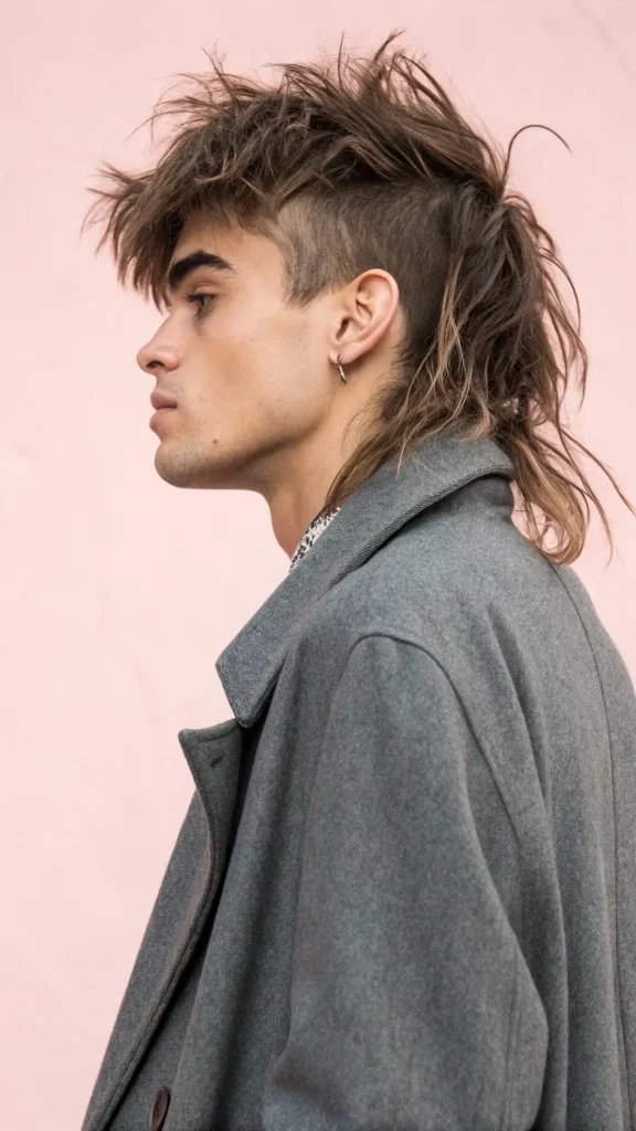 It is image on Shaggy Undercut Mullet.