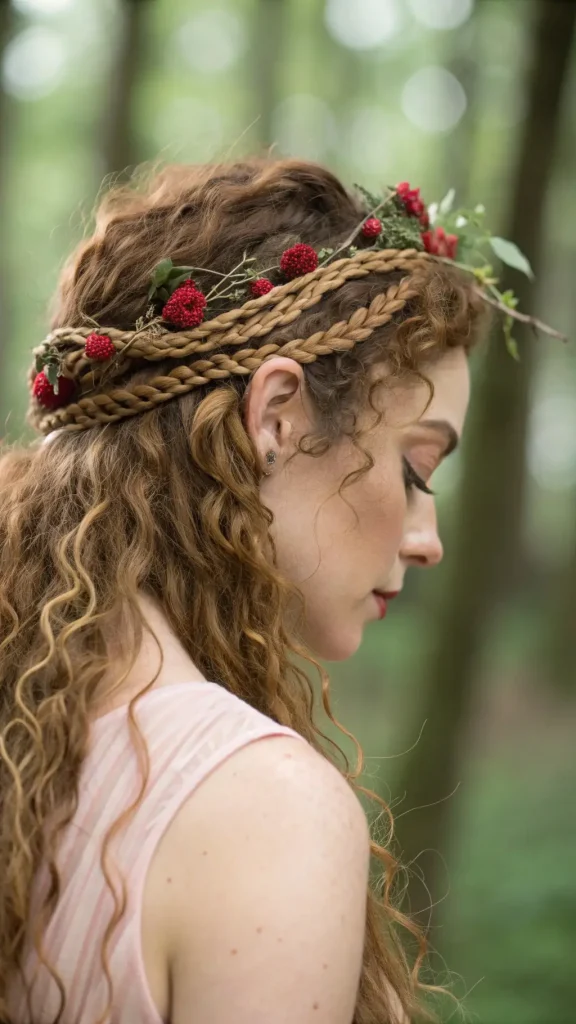 It is image on Crown Braids Fairy Hairstyles.