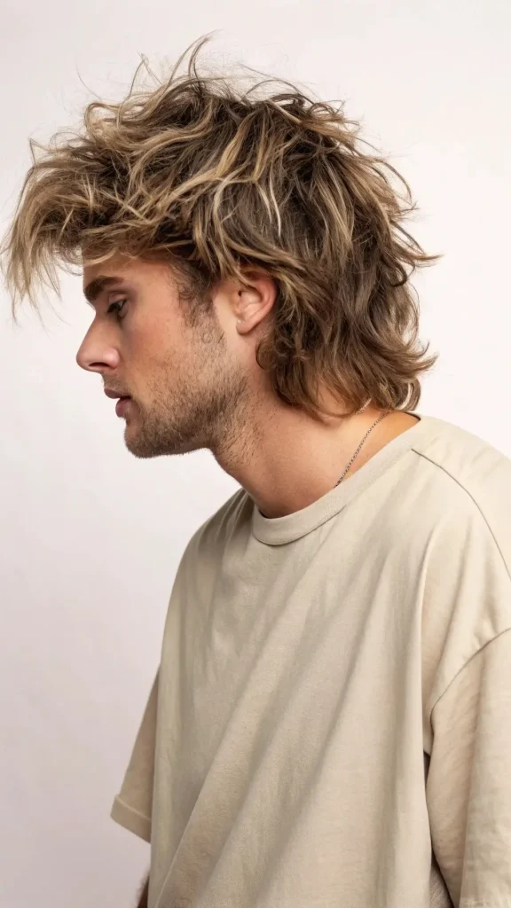 It is image on Messy Blonde Shag Mullet.