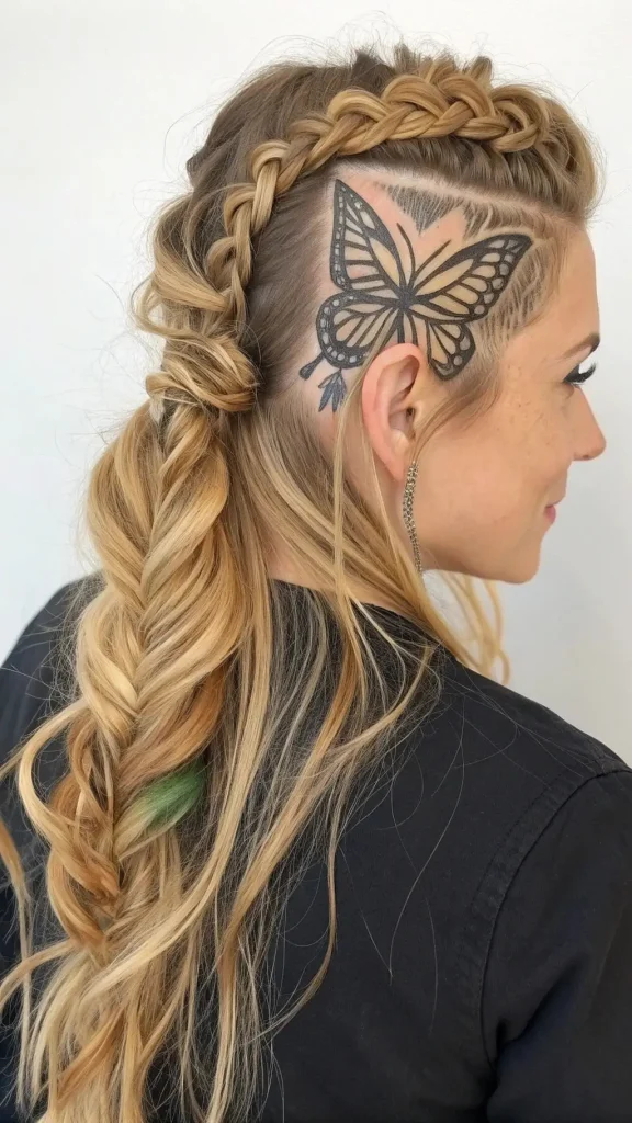 It is image on Polynesian Tribal Wave Undercut Ideas for Long Hair.