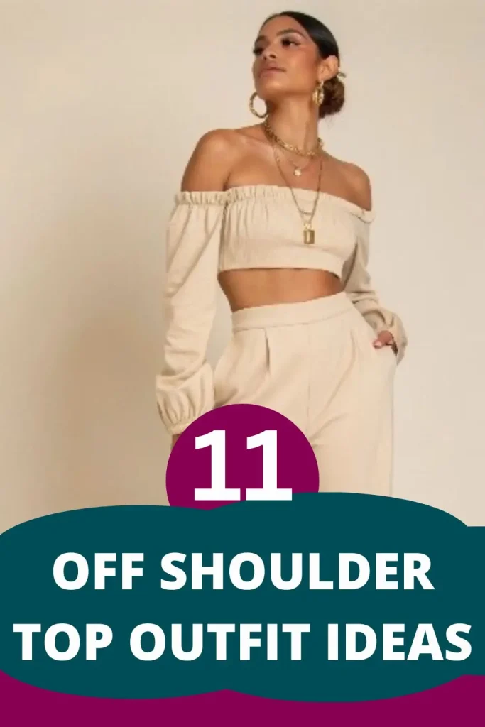 It is image on Off Shoulder Top Outfit Ideas.