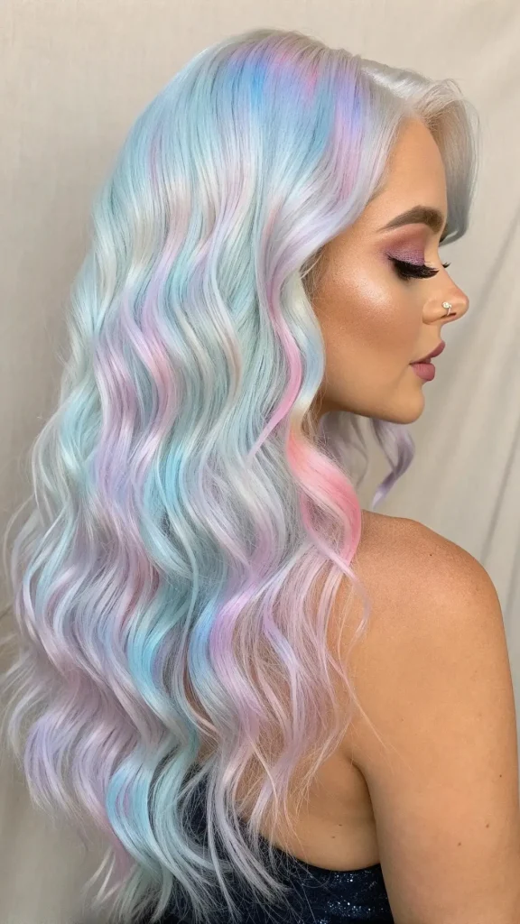 It is image on Cotton Candy Holographic Waves.