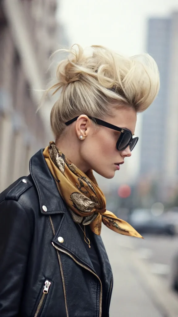 It is image on Urban Edge Messy Beehive Hair Ideas.
