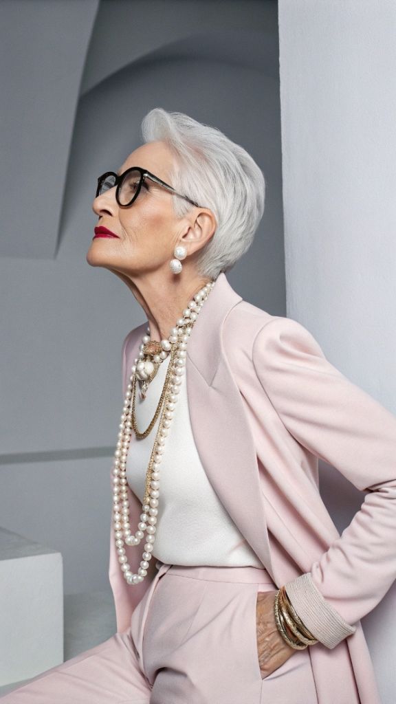 It is image Polished Short Bob with Modern Sophistication.