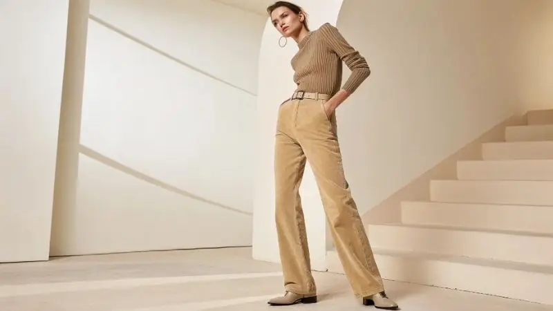 It is feature image on Corduroy Pants Outfit.