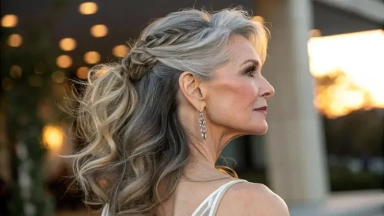 It is feature image on Fringe Hairstyles for Older Women.