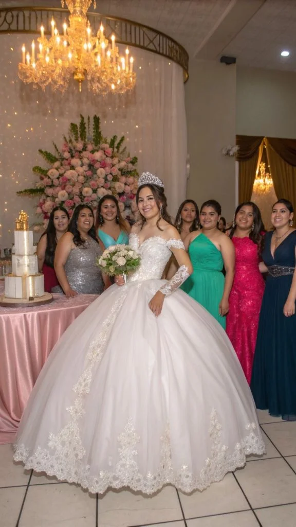 It is image on Understanding the Quinceañera Dress Code.