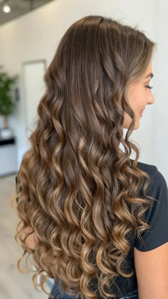 It is image on Long Loose Wave Perm.