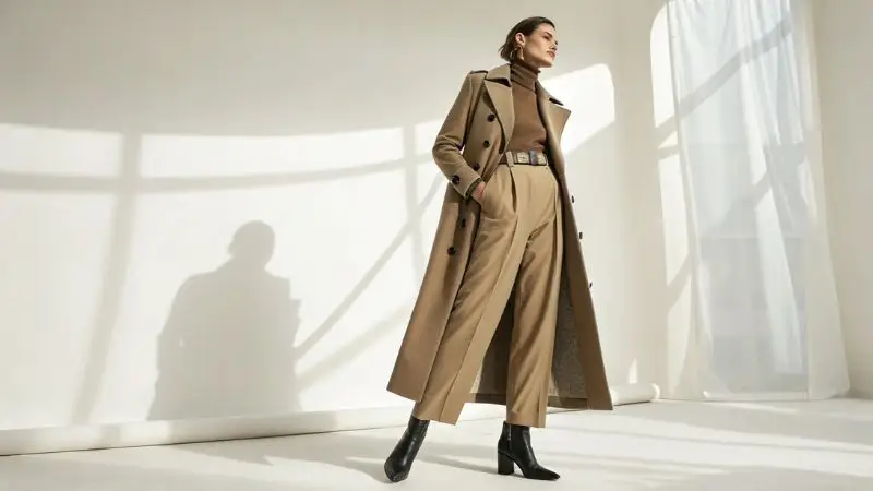 It is feature image on Trench Coat Outfits.